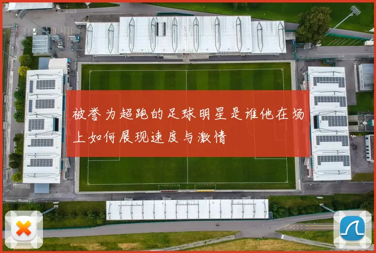 被誉为超跑的足球明星是谁他在场上如何展现速度与激情